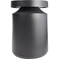 Deko-light Faro LED-sokkellampe, høyde 25 cm, mørkegrå, DALI, 3 000K