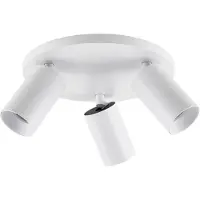 Deko-light CAN TILT downlight, hvit, Ø 23 cm, 3 lyskilder, metall, GU10