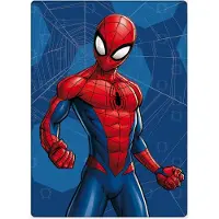 Spider-man Barneteppe - Spiderman - 100x140 cm - Mykt og deilig fleecepledd -