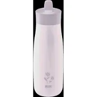 Nuk Drikkeflaske m. Sugerør - Mini-Me Flip - 500 ml - Stål - Flo - - OneSize - Drikkeflaske