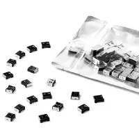 Smartkeeper UL03P2BK, Portblokker, USB Type-A, Sort, Plast, 100 stykker, Polybag