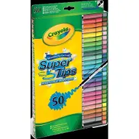Crayola 50 Supertips For Tusjer