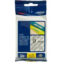 Brother TZe-121 - Standardklebemiddel - svart på blank - Rull (0,9 cm x 8 m) 1 kassett(er) laminert teip - for PT-D210, D600, H110 P-Touch PT-1005, D200, D450, E550, H105, H110, P300, P900