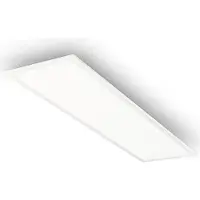 Briloner LED-panel Simple 100 x 25 cm, hvit, ultraflat, IP44, 4000 K