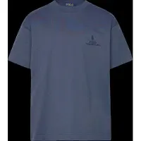 Ralph Lauren for boy. 323A12286003 Big Fit cotton knitted T-shirt navy ((M) 8/9años= 140/149cm), Casual, Short sleeve, children's fashi