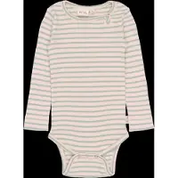 Petit Piao Body I/e - Rib - PpSky - Frost Green - - 1½ år (86) - Langermet Body
