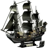 Revell Pirates Of The Caribbean Dead Men Tell No Tales 3d-puslespill Black Pearl Led-utgave