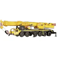 KIBRI 13012 H0 byggmodell: Liebherr teleskopkran 1120 med gittertopp