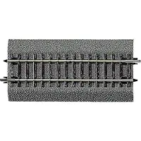 Roco H0 RocoLine (med pukk) 42511 rett diagonal 119 mm, 6 stk