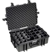 B&W outdoor.case type 6500 - Hard eske - polypropylen - svart