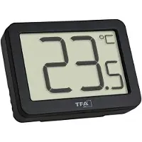 TFA-Dostmann TFA Dostmann 30.1065.01 digitalt termometer, svart