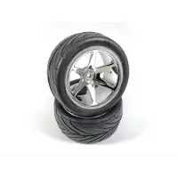 Absima 1:10 buggy komplette hjul V-Line 2 stk. (2500020)
