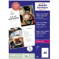 Avery Fotopapir Zweckform Superior Colour Laser Paper 170 g/m² hvid A4 - (150 ark)