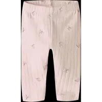 Name it Leggings - Rib - Hullmønster - NbfKathlen - Lotus - - 62 - Leggings