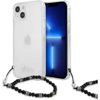 GUESS GUHCP13MKPSBK iPhone 13 6,1" gjennomsiktig hardcase Black Pearl