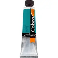 Cobra Artist vandblandbar oliefarve rør Caribbean Blue 542