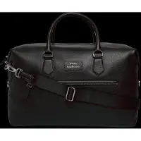 Ralph Lauren for man. 405962459001 Black grained leather travel bag (OSFA), Casual