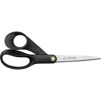 Fiskars 1074547, Voksen, Rett kutt, Single/enkelt, Sort, Rustfritt stål, Rustfritt stål, Universell