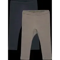 Pippi Leggings - Deep Lichen Green - - 62 - Leggings