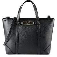 Armani Exchange for woman. XW002609AF15632UC010 Shopper bag black (OSFA), Casual, Polyester