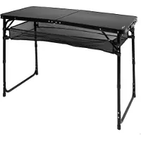 Aktive 63089 Høydejusterbart Sammenleggbart Campingbord