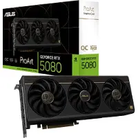 Asus ProArt - OC Edition - grafikkort - GeForce RTX 5080 - 16 GB GDDR7 - PCI Express 5.0 - HDMI, 2 x DisplayPort, USB-C
