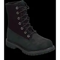 Timberland for woman. TB18149A0011 Leather boots Authentic Mid Warm black (40 W), Flat, Laces, Casual