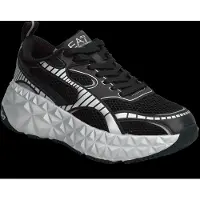 EA7 unisex. X8X238_XK431 Shoes Kobra Tech black (40), Flat, Laces, Casual, Sport
