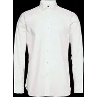 Ralph Lauren for man. 712827063003 Custom Fit poplin shirt white (44.5), Casual, Cotton, Classic, Long sleeve