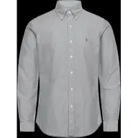 Ralph Lauren for man. 710805562017 The iconic gray oxford shirt (S), Casual, Grey, Cotton, Classic, Long sleeve