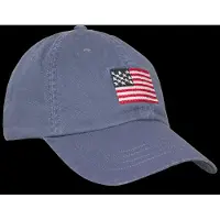 Ralph Lauren for man. 710A13271001 Twill cap with navy flag embroidery (OSFA), Casual, Cotton
