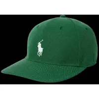 Ralph Lauren for man. 710B19128001 Green high crown twill cap (OSFA), Casual, Recycled Polister