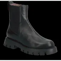 Wonders for woman. C-7511_5511_5792 Goodfly 11 Black Leather Ankle Boots (40), Flat, None, Casual