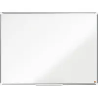 Nobo Premium Plus magnetisk whiteboardtavle i stål 120x90 cm Hvit