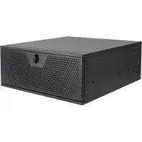 Silverstone SST-RM44 4U rackmontert serverkabinett SSI-EEB, svart