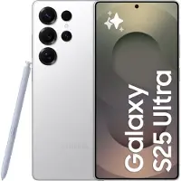 Samsung | Galaxy S25 Ultra - 5G smartphone - 256GB | TITANIUM WHITESILVER