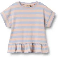 Wheat T-skjorte - Marie - Powder Stripe - - 4 år (104) - T-skjorte