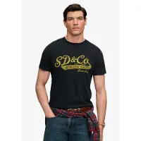 Superdry Vintage Script Kortarmet T-skjorte