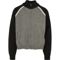 Another Cotton Lab Another Zip Cardigan svart