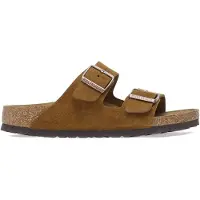 Birkenstock Arizona Suede Leather Narrow Sandaler