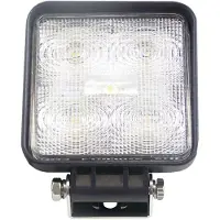 Berger & Schroeter arbeidslys 12 V, 24 V, 5x3 W, 1150 lm, nærfeltbelysning (B x H x D) 110 x 110 x 41 mm, 900 lm, 6000 K