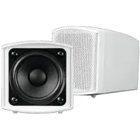 Omnitronic 11036903, Full rekkevidde, Koblet med ledninger (ikke trådløs), 15 W, 150 - 22000 Hz, 8 O, Hvit