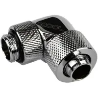 Alphacool Eiszapfen Connector Series 90° Socket 13/10mm - Armatur for væskekjølesystem - krom