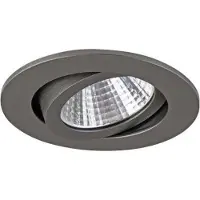 Brumberg innfelt spot Tirrel-R, fatning GU10, matt titan