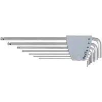 Ks Tools 964.0515, 7 stykker, Rustfritt stål, DIN ISO 2936, 157 g