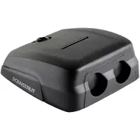Scanstrut DS-HD10-BLK dobbel kabelgjennomføring IP68, svart