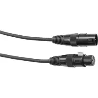 Eurolite DMX tilkoblingskabel [1x XLR-kontakt 5-polet - 1x XLR-kontakt 5-polet] 10 m