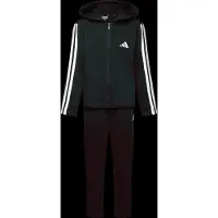 Adidas Joggedress - J 3S FT TS - Black/White - - 14 år (164) - Joggedress