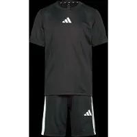 Adidas Train Essentials 3 Stripes Tee Kortskjorte Sett