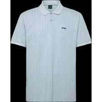BOSS for man. 50559355 Polo Birdie blue (L), Casual, Cotton, Short sleeve